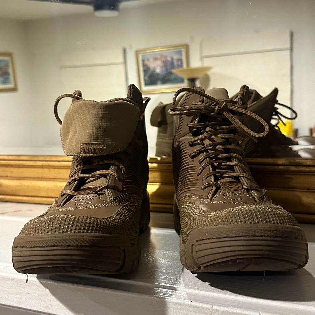 Lalo Men's Brown Tactical Boots